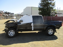 2003 TOYOTA TACOMA PRERUNNER DOUBLE CAB BLACK 3.4L AT 2WD Z16341 